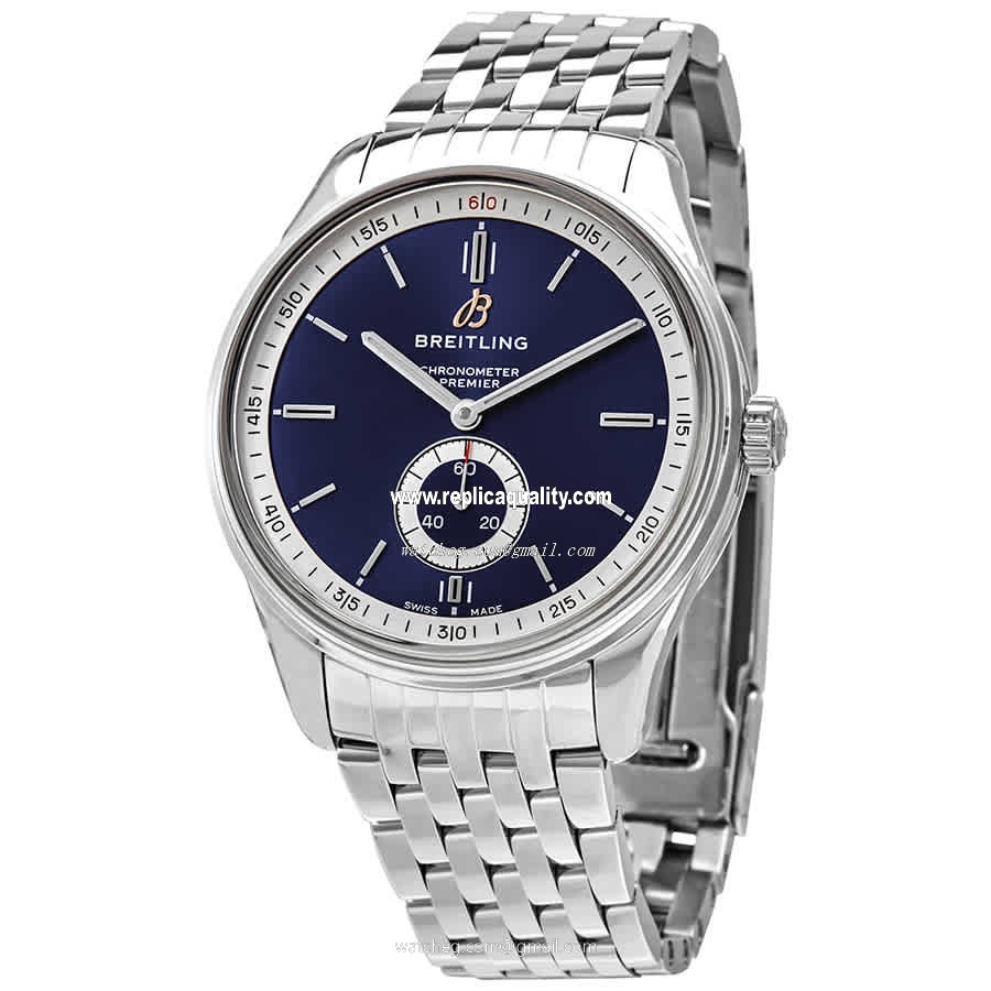 Breitling PREMIER A37340351C1A1 Automatic Stainless Steel Blue