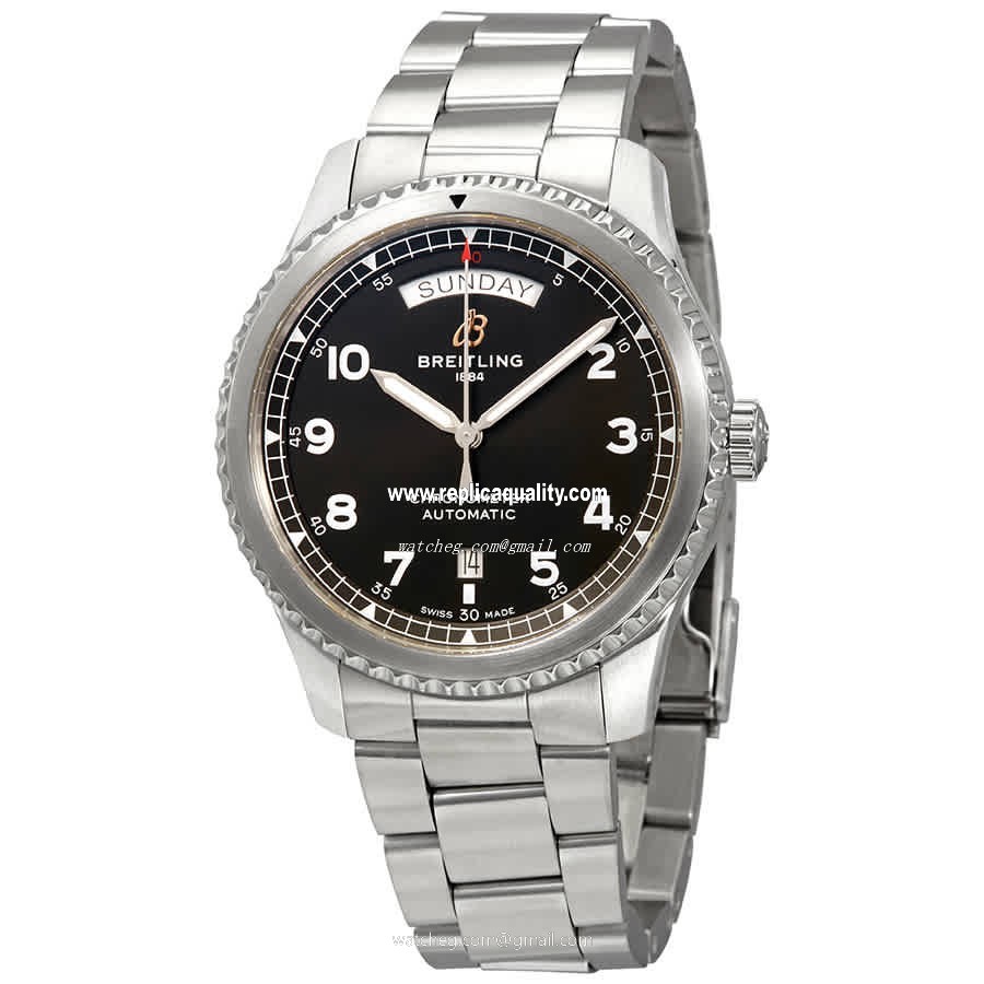 Breitling AVIATOR 8 A45330101B1A1 Automatic Stainless Steel Black