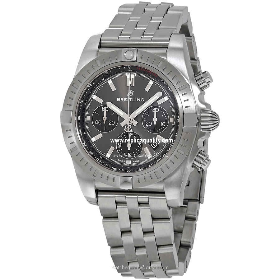 Breitling CHRONOMAT B01 AB0115101F1A1 Automatic Stainless Steel Dark grey