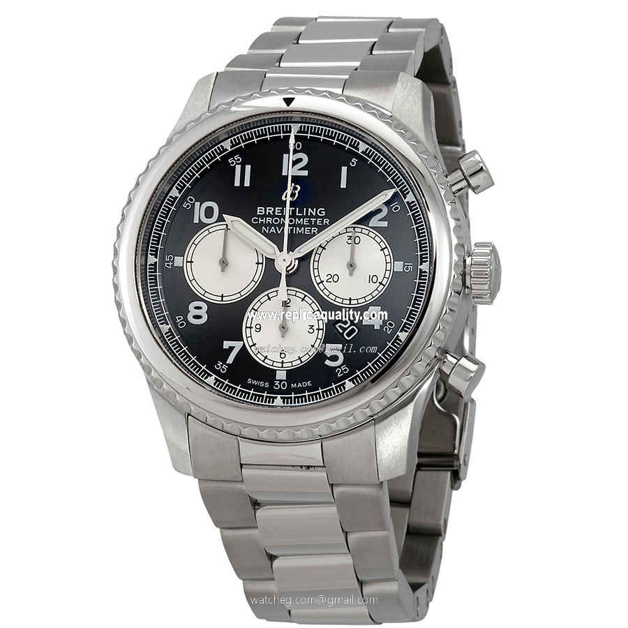 Breitling AVIATOR 8 AB0117131B1A1 Automatic Stainless Steel Black