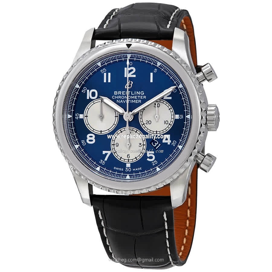 Breitling AVIATOR 8 AB0117131C1P1 Automatic Stainless Steel Blue