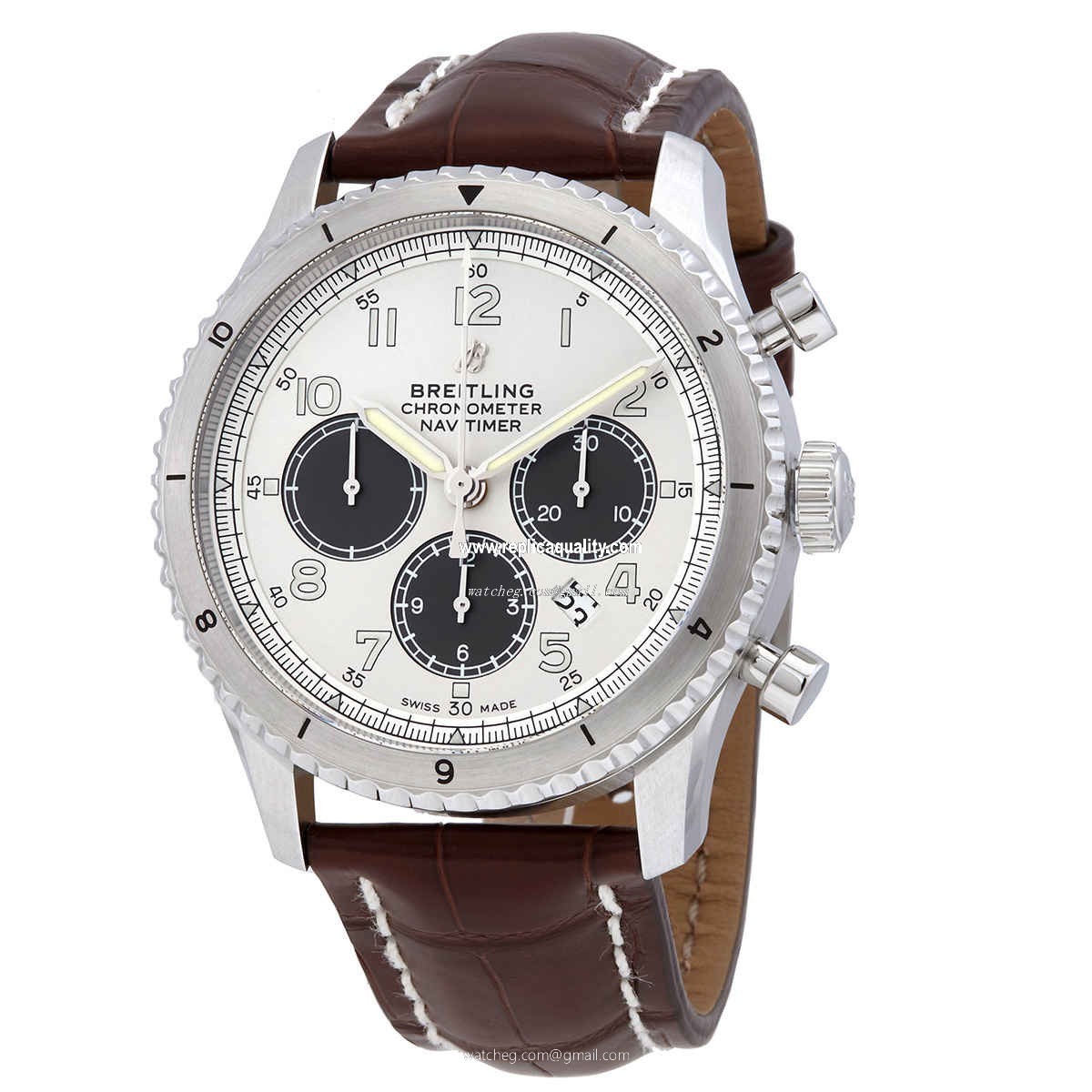 Breitling AVIATOR 8 AB01171A1G1P1 Automatic Stainless Steel Silver