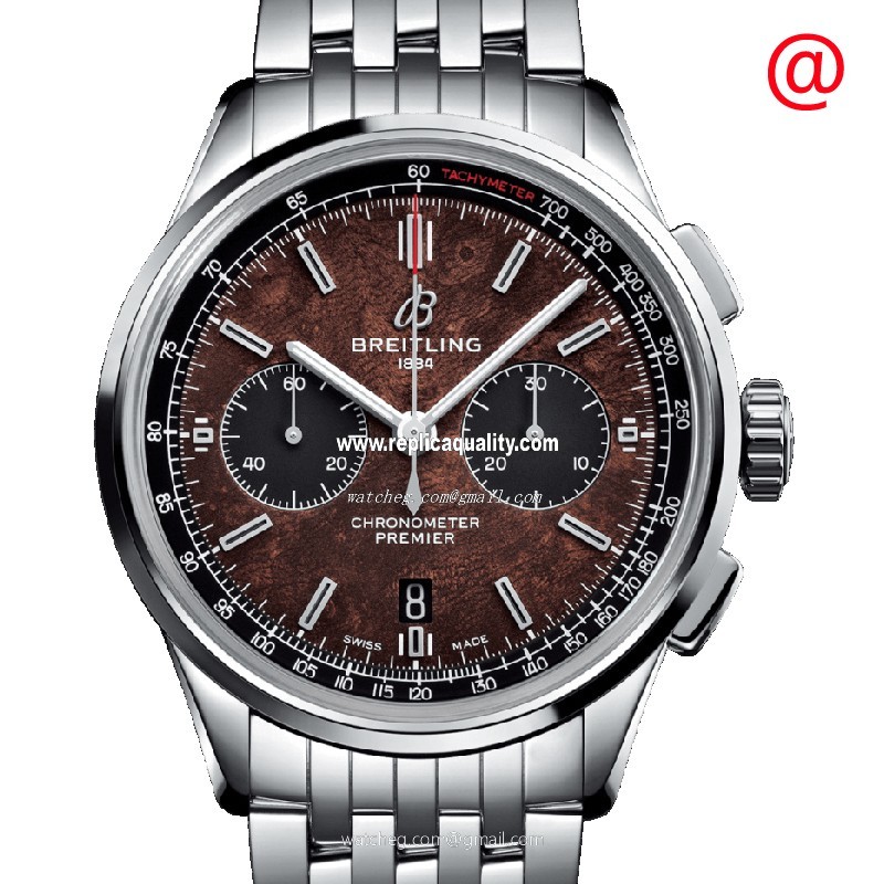 Breitling PREMIER AB01181A1Q1A1 Automatic Stainless Steel Dark Brown