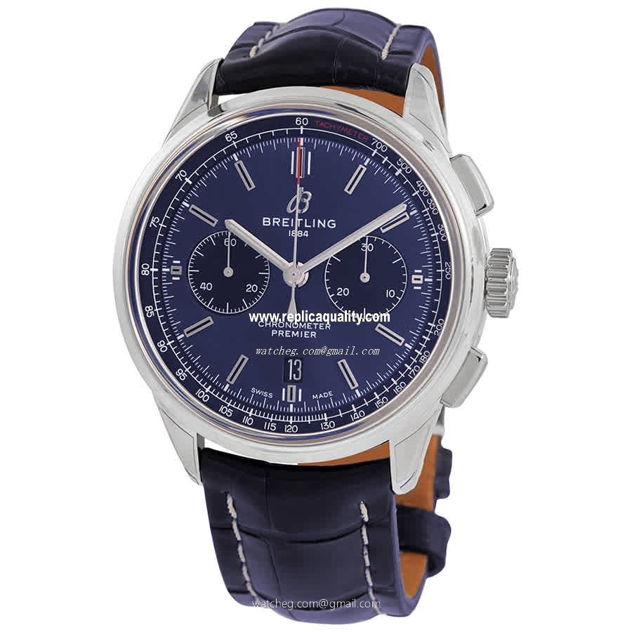 Breitling PREMIER AB0118221C1P1 Automatic Stainless Steel Blue