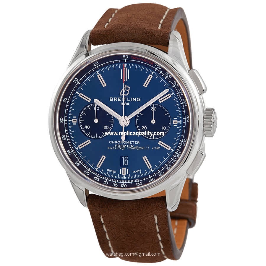 Breitling PREMIER AB0118221C1X1 Automatic Stainless Steel Blue