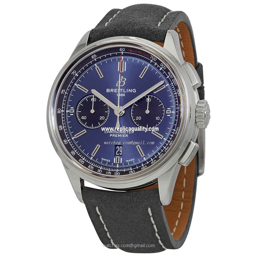 Breitling PREMIER AB0118221C1X4 Automatic Stainless Steel Blue