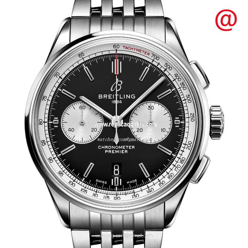 Breitling PREMIER AB0118371B1A1 Automatic Stainless Steel Black