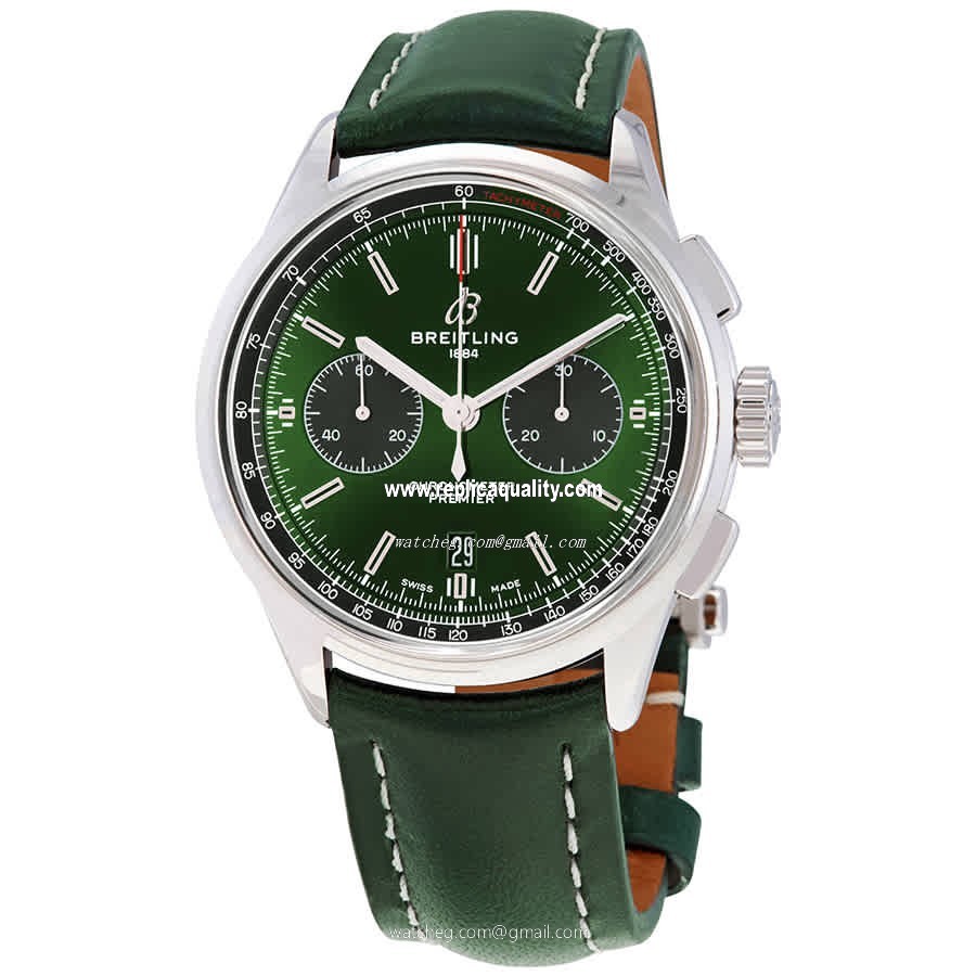 Breitling PREMIER AB0118A11L1X1 Automatic Stainless Steel Green