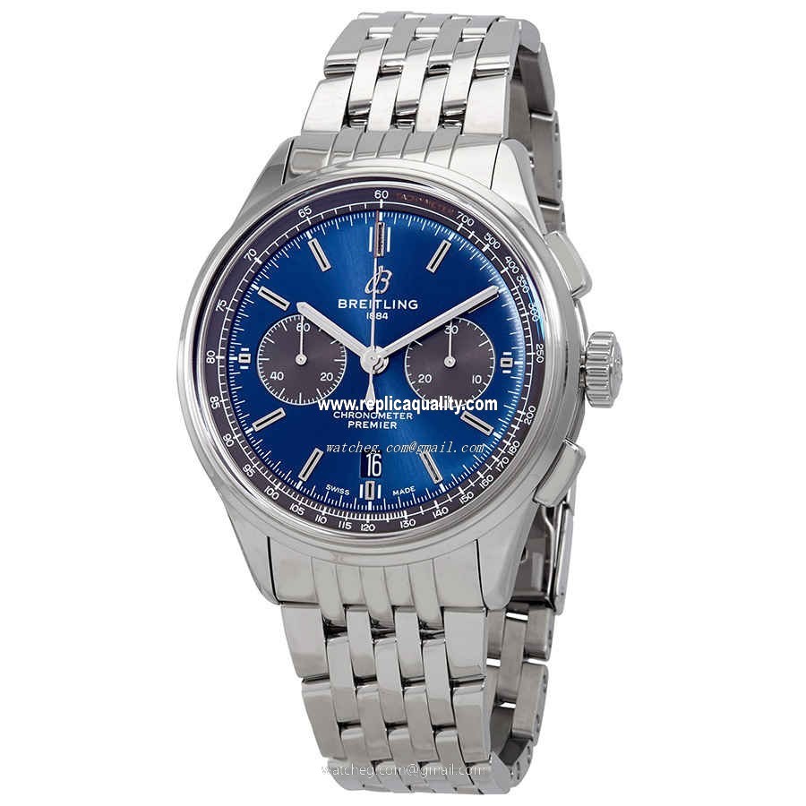 Breitling PREMIER AB0118A61C1A1 Automatic Stainless Steel Blue