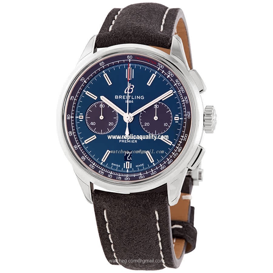 Breitling PREMIER AB0118A61C1X2 Automatic Stainless Steel Blue