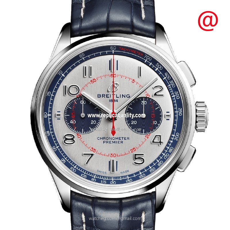 Breitling PREMIER AB0118A71G1P1 Automatic Stainless Steel Blue