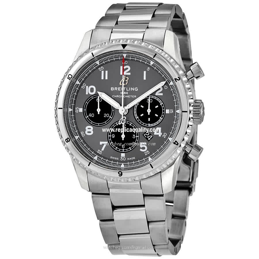 Breitling AVIATOR 8 AB0119131B1A1 Automatic Stainless Steel Dark grey