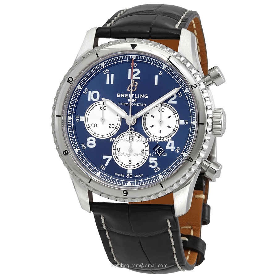 Breitling AVIATOR 8 AB0119131C1P3 Automatic Stainless Steel Blue