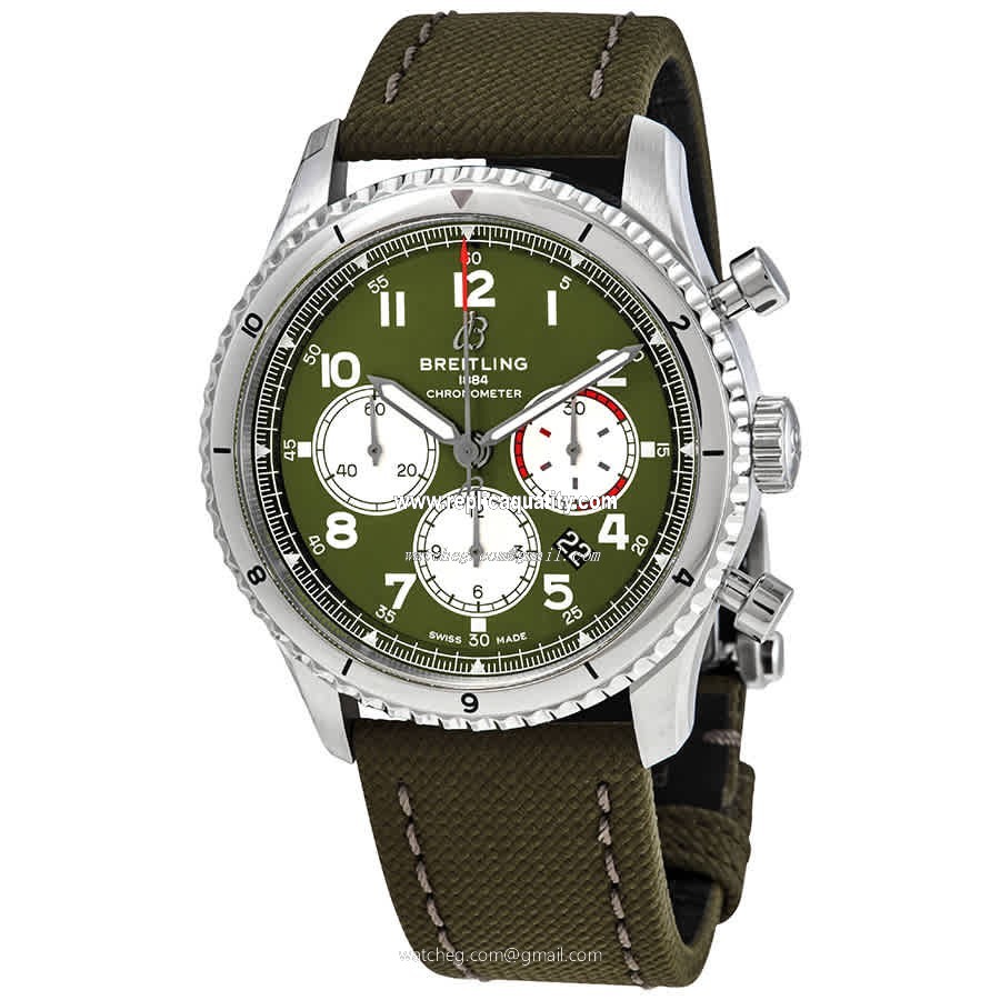 Breitling AVIATOR 8 AB01192A1L1X2 Automatic Stainless Steel Green