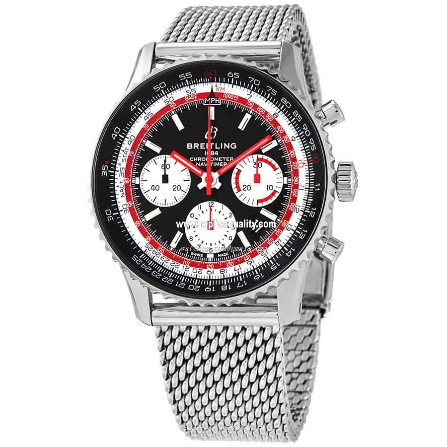 Breitling NAVITIMER 1 AB01211B1B1A1 Automatic Stainless Steel Black