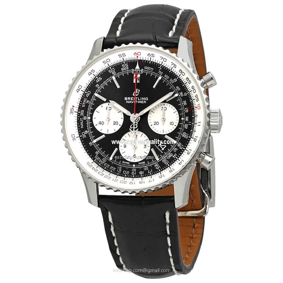 Breitling NAVITIMER 1 AB0121211B1P2 Automatic Stainless Steel Black