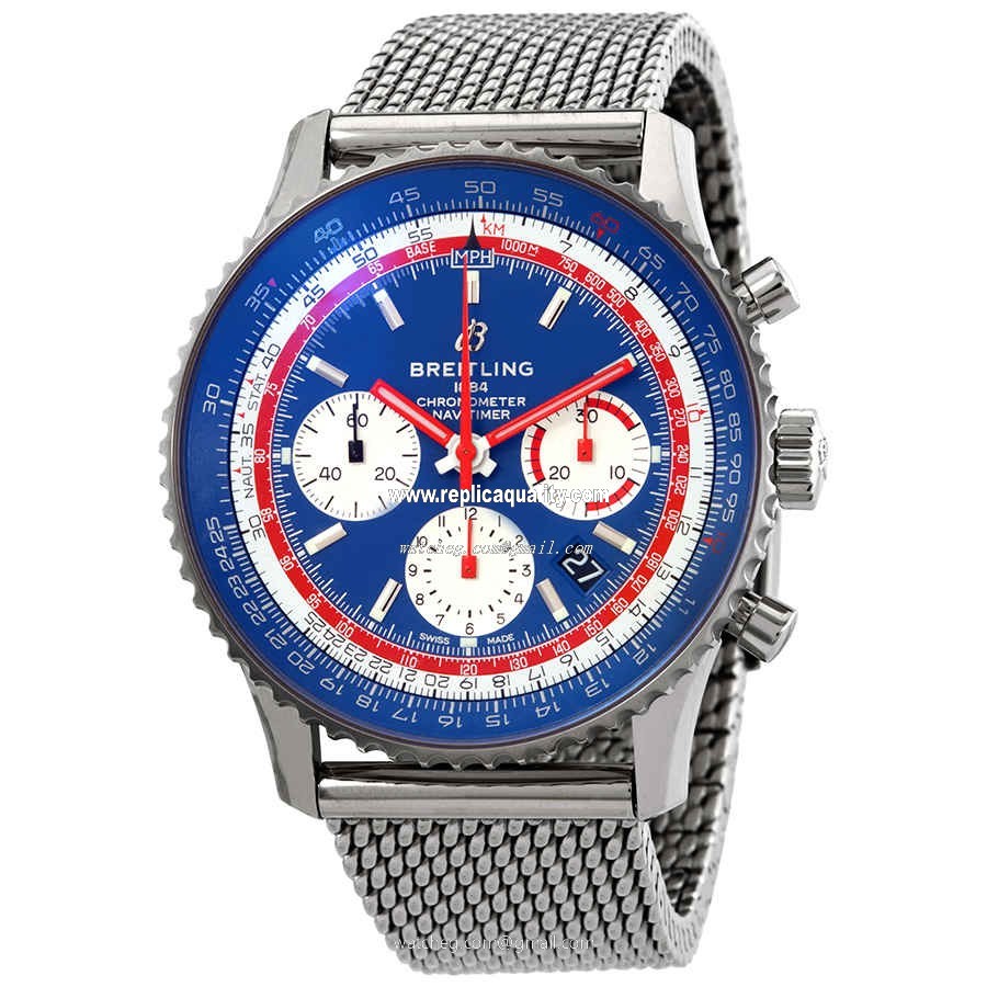 Breitling NAVITIMER 1 AB01212B1C1A1 Automatic Stainless Steel Blue 