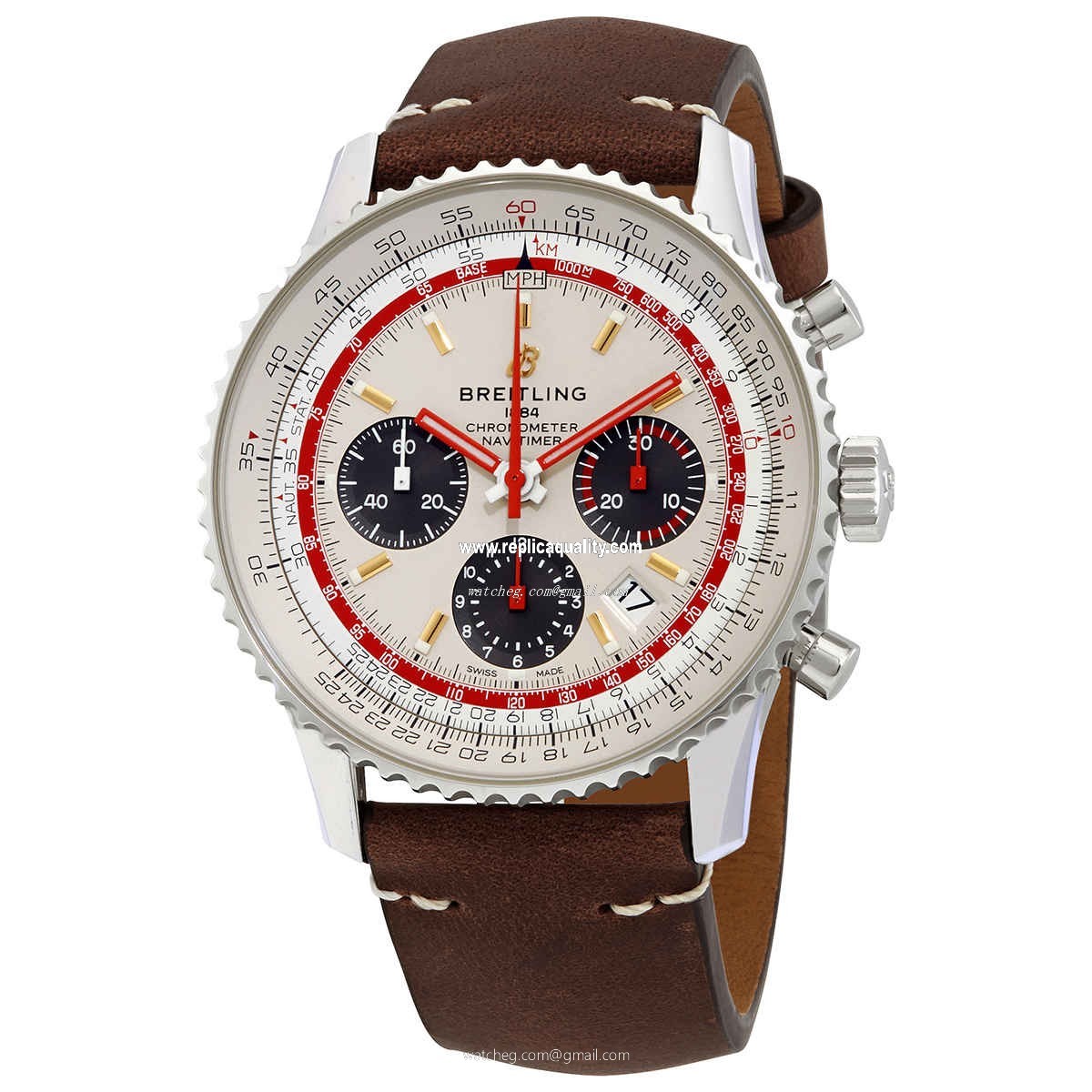 Breitling NAVITIMER 1 AB01219A1G1X1 Automatic Stainless Steel Beige