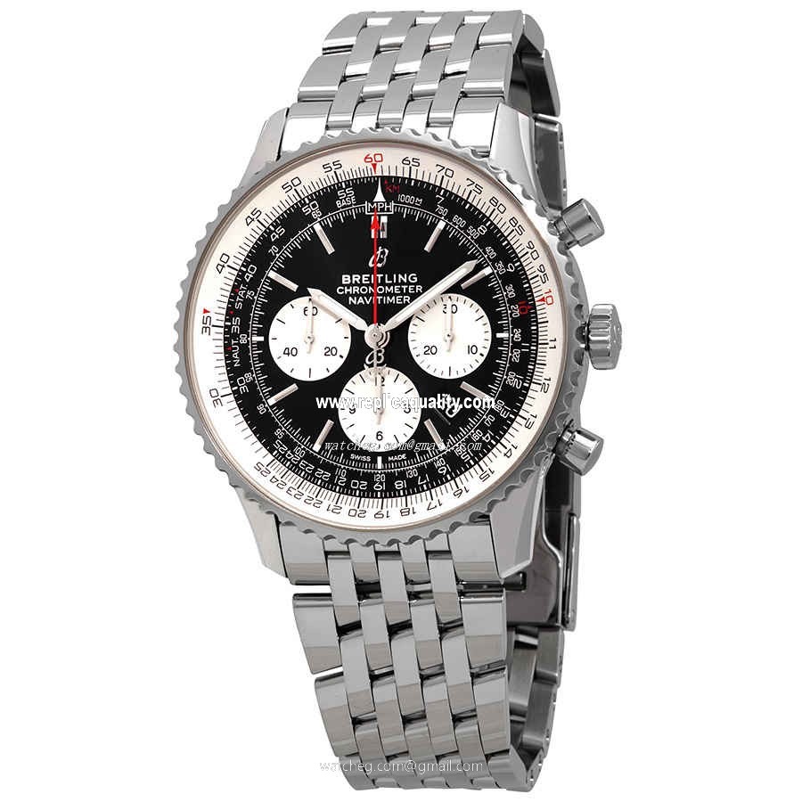 Breitling NAVITIMER 1 AB0127211B1A1 Automatic Stainless Steel Black