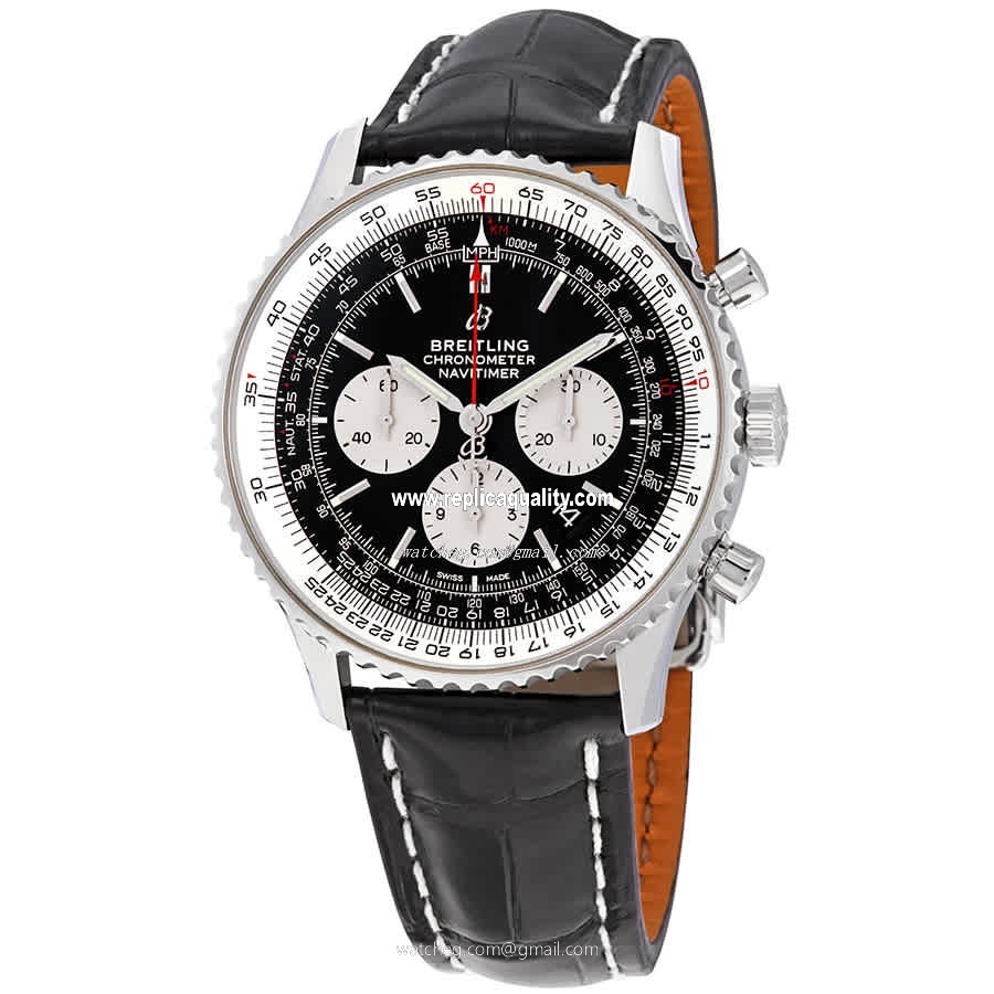 Breitling NAVITIMER 1 AB0127211B1P2 Automatic Stainless Steel Black
