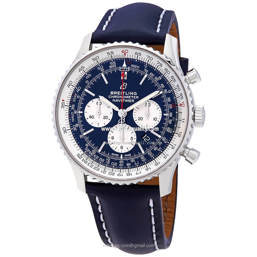 Breitling NAVITIMER 1 AB0127211C1X1 Automatic Stainless Steel Blue
