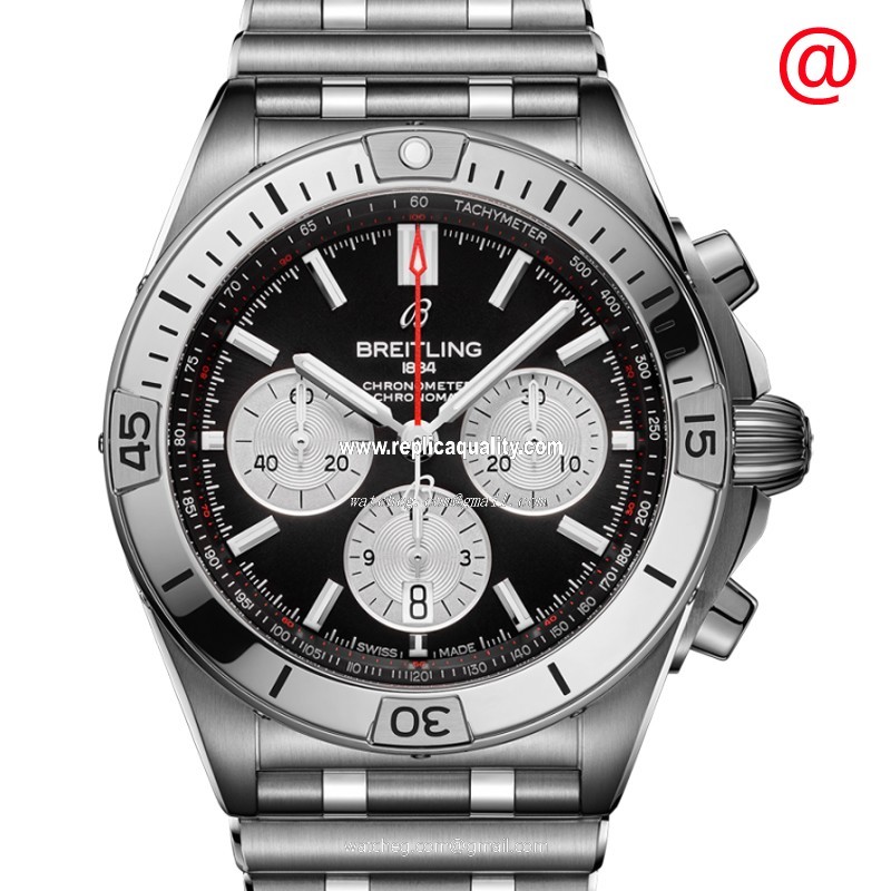 Breitling CHRONOMAT B01 AB0134101B1A1 Automatic Stainless Steel Black