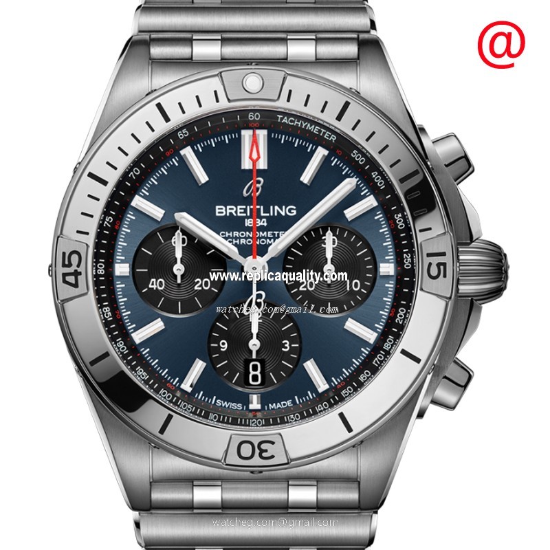 Breitling CHRONOMAT B01 AB0134101C1A1 Automatic Stainless Steel Blue