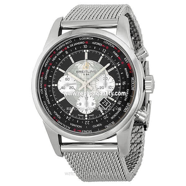 Breitling TRANSOCEAN CHRONOGRAPH AB0510U4-BB62-152A Automatic Stainless Steel Black