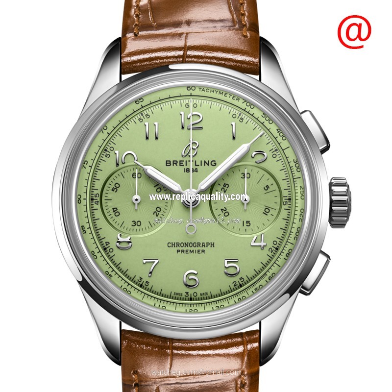 Breitling PREMIER HERITAGE AB0930D31L1P1 Manual Wind Stainless Steel Green