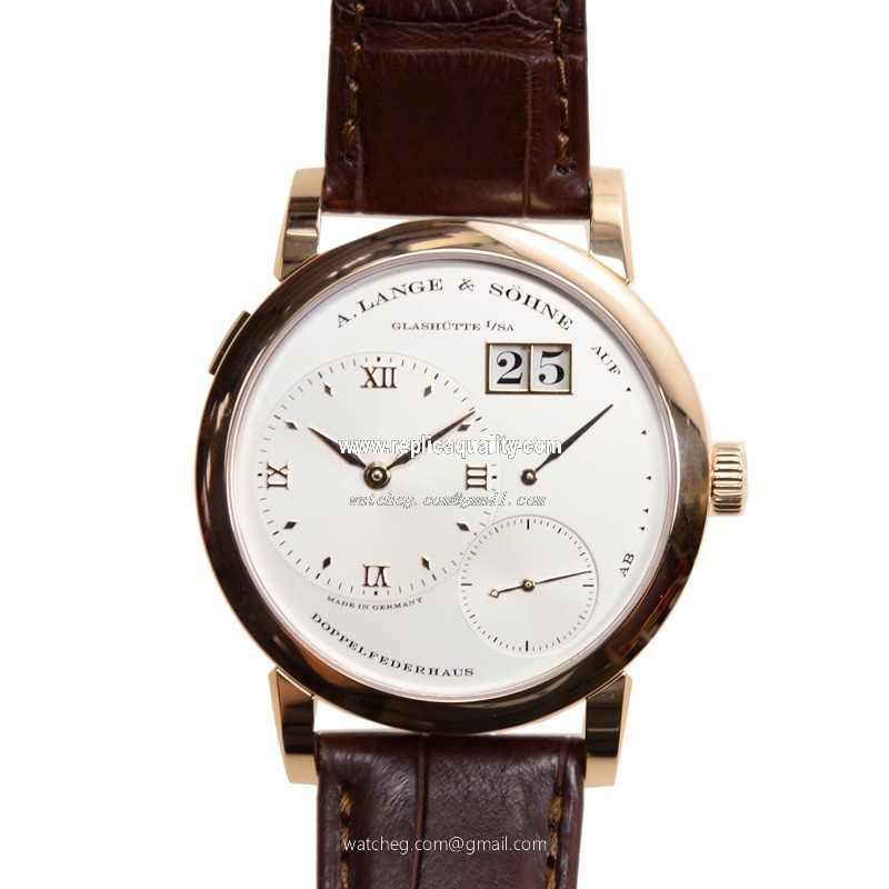 A Lange & Sohne GRAND LANGE 101.032 Manual Wind 18kt Rose Gold White