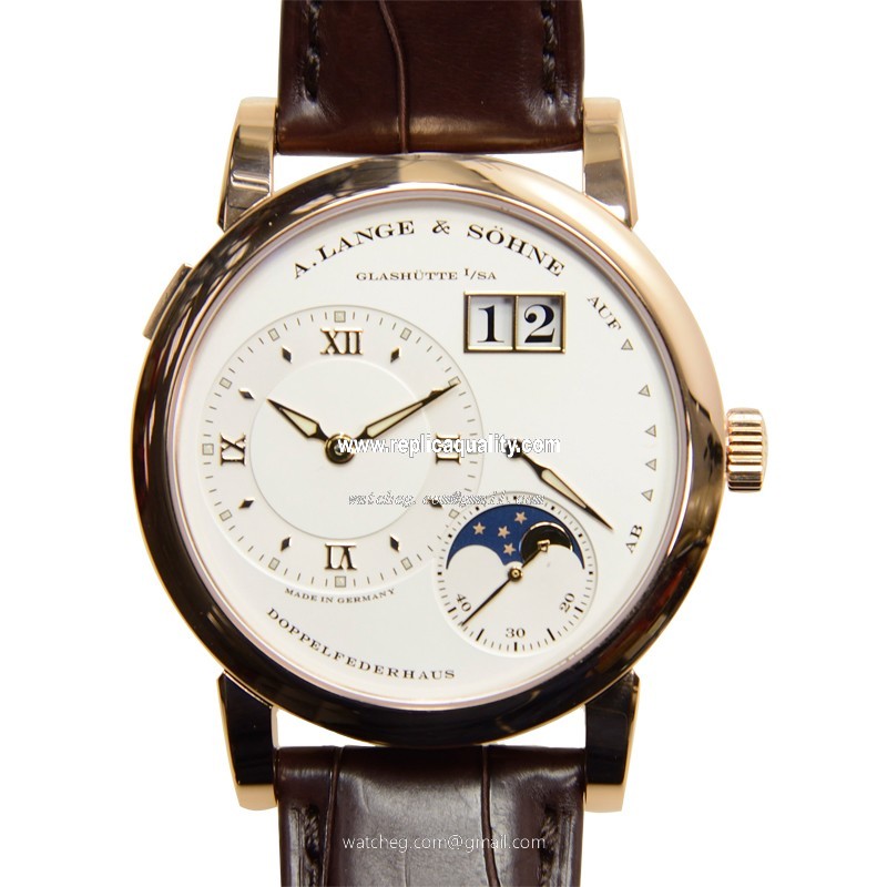 A Lange & Sohne GRAND LANGE 109.032 Manual Wind 18kt Rose Gold Silvery & White