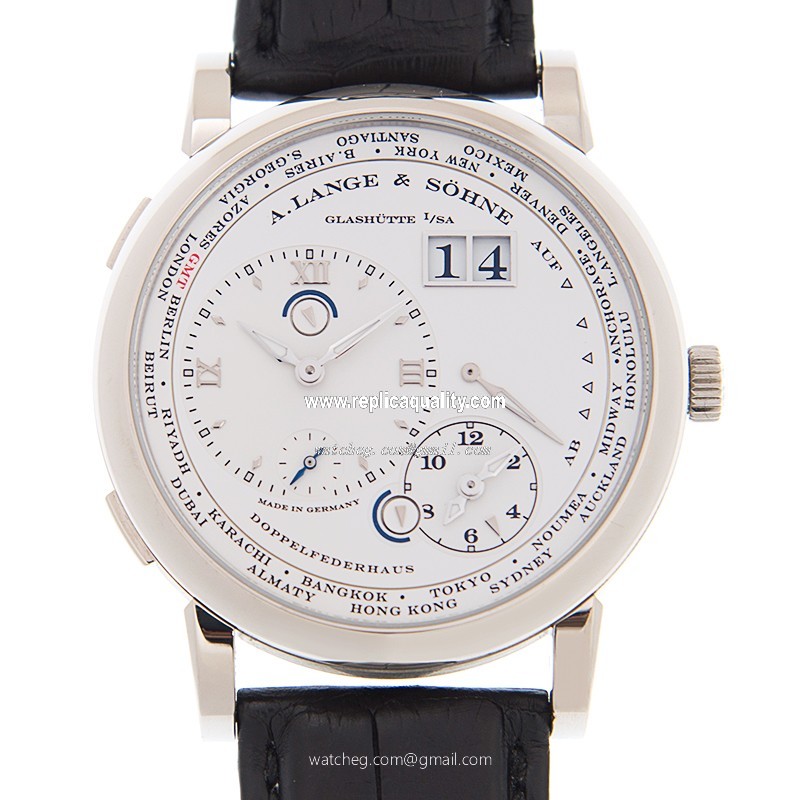A Lange & Sohne LANGE 1 116.039 Manual Wind 18kt White Gold White