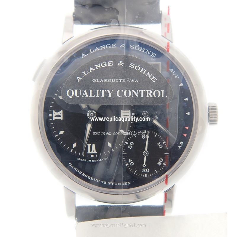 A Lange & Sohne LANGE 1 139.035F Manual Wind 18kt White Gold Black