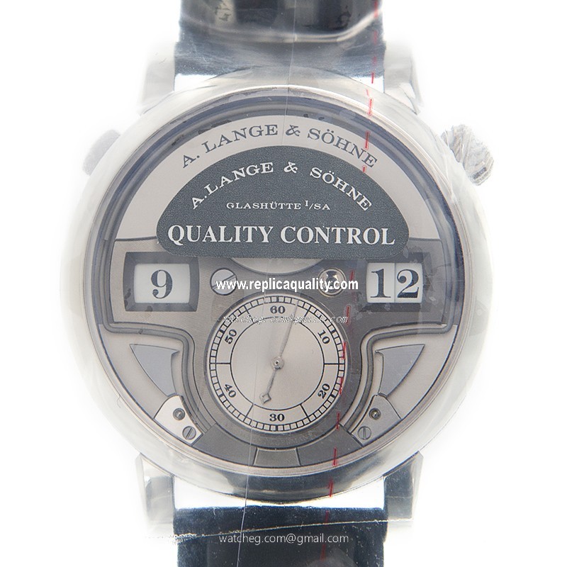 A Lange & Sohne ZEITWERK 147.025 Manual Wind 950 Platinum Silver
