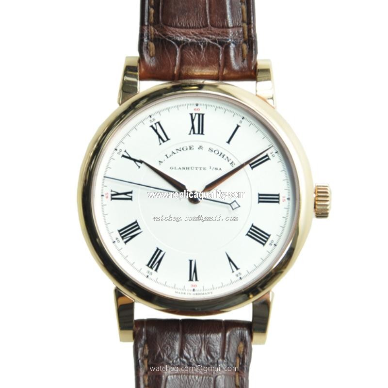 A Lange & Sohne RICHARD LANGE 232.032 Manual Wind 18kt Rose Gold Silver