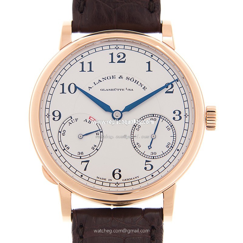 A Lange & Sohne 1815 CHRONOGRAPH 234.047 Manual Wind 18kt Rose Gold White