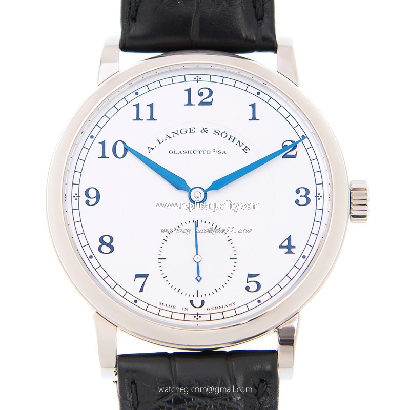 A Lange & Sohne 1815 CHRONOGRAPH 235.026 Automatic 18kt White Gold White