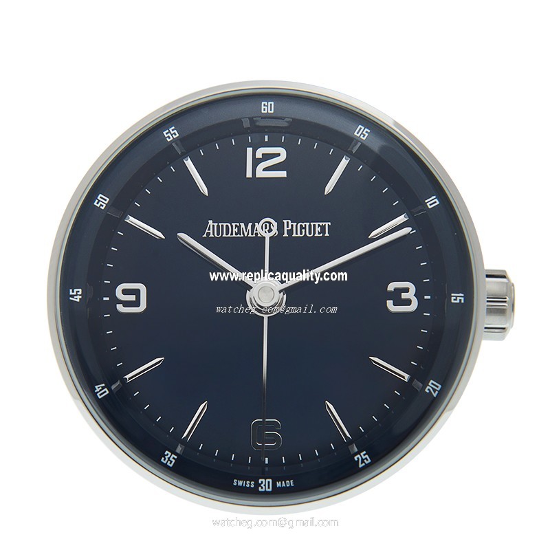 Audemars Piguet AP 1159 TABLE CLOCK - BLUE Automatic Stainless Steel Blue