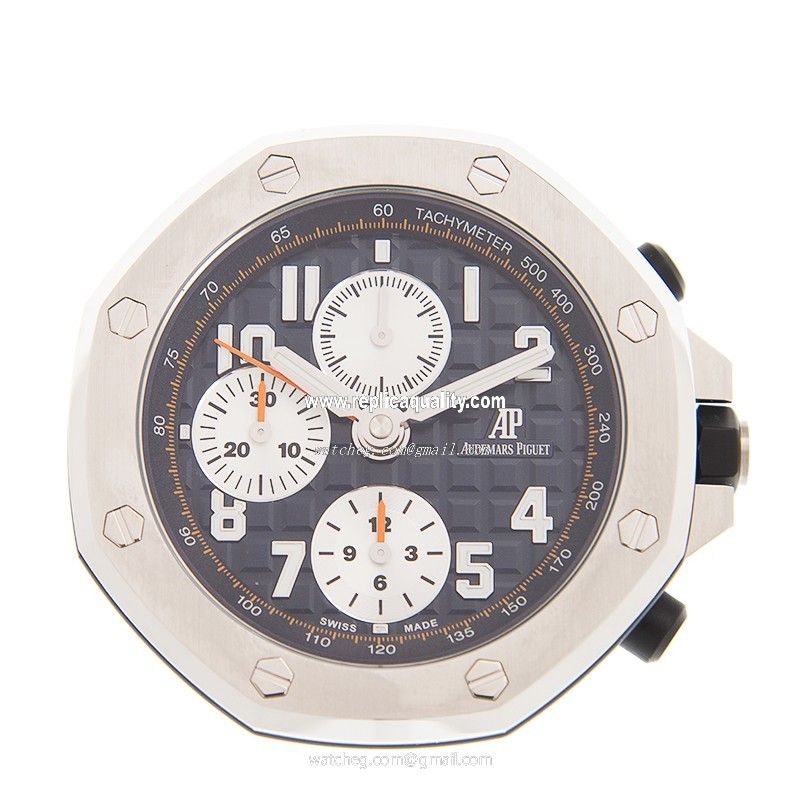 Audemars Piguet ROYAL OAK OFFSHORE AP TABLE CLOCK Quartz Stainless Steel Blue
