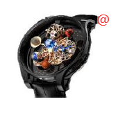Jacob & Co ASTRONOMIA SOLAR AS300.31.TO.AN.ADA4A Manual Wind 18kt Black Gold Transparent Skull