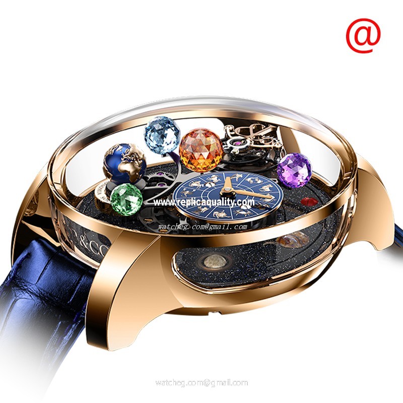 Jacob & Co ASTRONOMIA AS310.40.SP.ZK.AFL4A Manual Wind 18kt Rose Gold