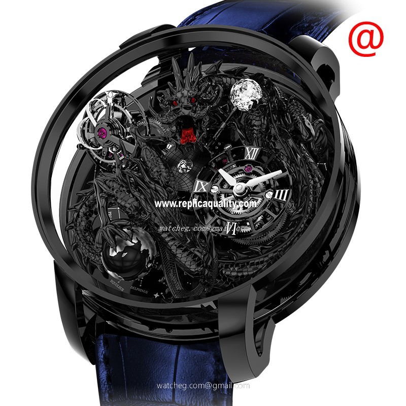 Jacob & Co ASTRONOMIA AT112.31.DR.UA.ABVEA Manual Wind 18kt Black Gold Black