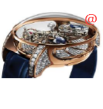 Jacob & Co ASTRONOMIA AT800.40.BD.BD.AFL4D Manual Wind 18kt Rose Gold Transparent Skull