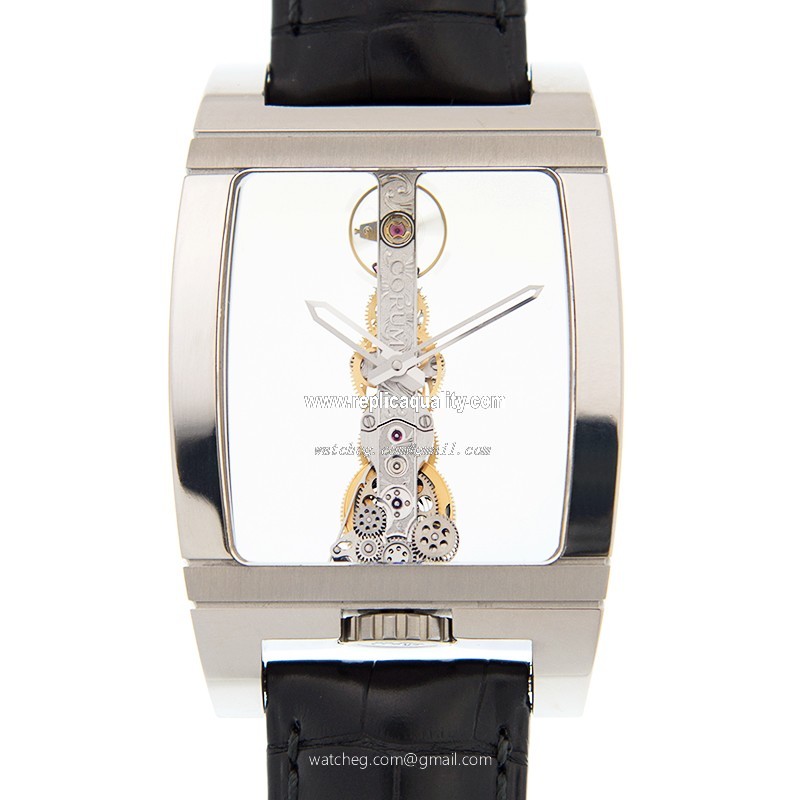 Corum BRIDGE B113/03440 Manual Wind Stainless Steel Transparent Skull