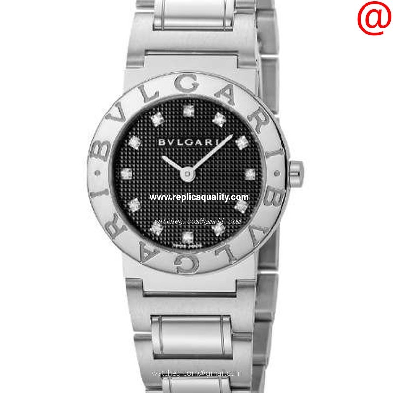 Bulgari BULGARI BB26BSS/12 Quartz Stainless Steel Black