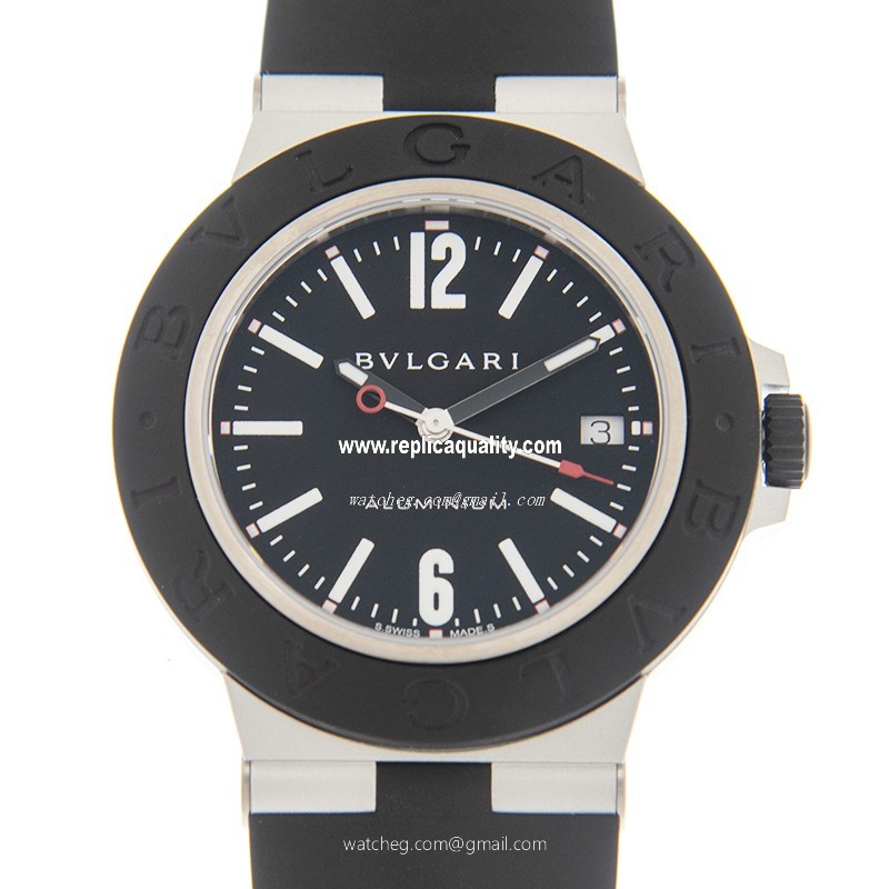 Bulgari ALUMINIUM 103445 Automatic Aluminum &Titanium Black