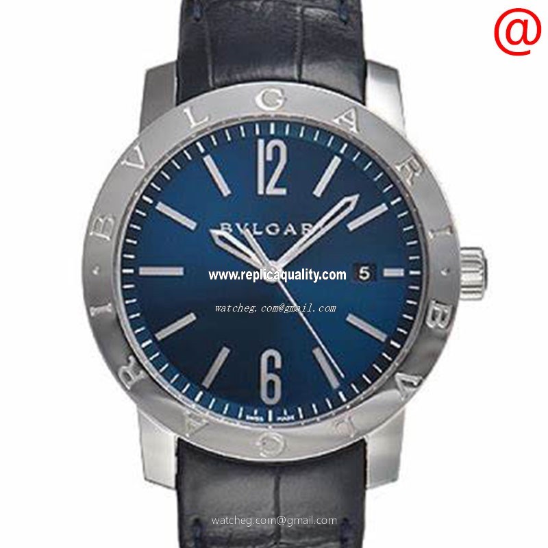 Bulgari BULGARI 102355 Automatic Stainless Steel Blue