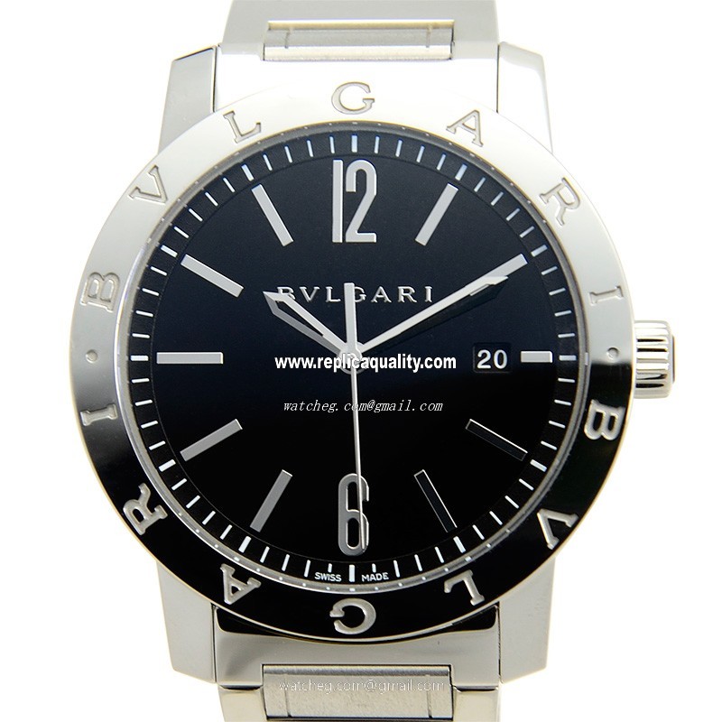 Bulgari BULGARI BB41SSD Automatic Stainless Steel Black