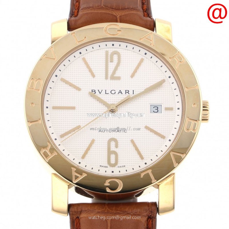 Bulgari BULGARI 101404 Automatic 18kt Yellow Gold White