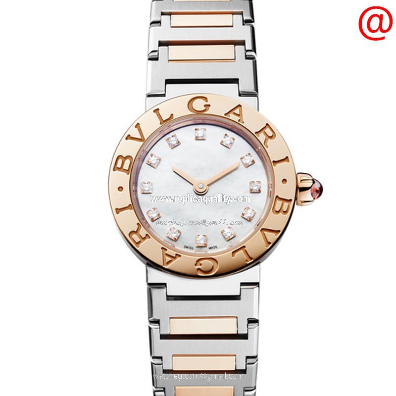 Bulgari BULGARI 102970 Quartz 18kt Rose Gold White